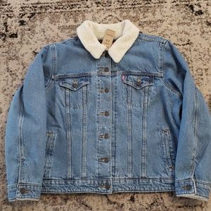 Levi's Ex-Boyfriend Sherpa Trucker Jacket